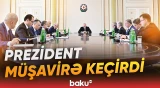 İlham Əliyevin sədrliyi ilə kənd təsərrüfatı məsələlərinə həsr olunmuş müşavirə keçirilib - Baku TV