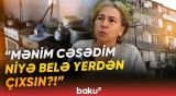 “Maşın keçəndə bina elə silkələnir ki...” | Qorxu içində qalan sakinlər - Baku TV