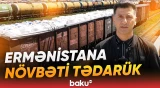 Azərbaycandan keçən qatarla Ermənistana nələr göndərildi? - Baku TV