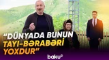 "Hər gün gücümüz artır, bölgədə söz sahibiyik" - Prezident sakinlərlə görüşdə - Baku TV