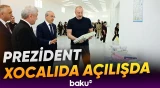İlham Əliyev Xocalı şəhərində “Qarabağ Tekstil Evi” MMC-nin açılışında iştirak edib - Baku TV