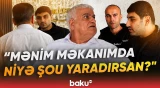 “Ay kişi, Şamil müəlliməm mən?!” | MTK-nın ofisində çəkiliş zamanı qalmaqal - Baku TV