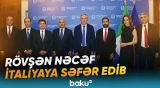 SOCAR-ın prezidenti İtaliyada bir sıra mühüm görüşlər keçirib - Baku TV