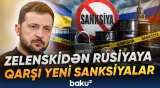 Ukrayna Rusiyaya qarşı sanksiya siyahısını daha da genişləndirdi - Baku TV