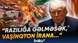 Tramp danışıqlarla bağlı İrana xəbərdarlıq etdi - Baku TV