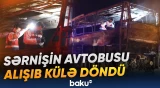 Türkiyədə sərnişin avtobusu yandı: Ölənlər var - Baku TV