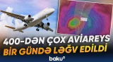 Təbii fəlakət bu ölkədə həyatı dayandırdı - Baku TV