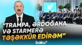 İlham Əliyev beynəlxalq liderlərə minnətdarlığını bildirdi - Baku TV