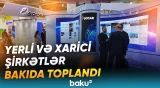 Bakıda keçirilən 31-ci Beynəlxalq Xəzər Neft və Qaz sərgisindən görüntülər - Baku TV