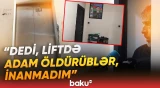 "Yerdə qan vardı, bilmədim ki, balta ilə vurub..." | Sabunçuda qayınata gəlinini öldürdü - Baku TV