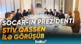 SOCAR "SLB" ilə əməkdaşlığın inkişafını müzakirə edib - Baku TV