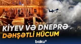 Rusiyadan Ukraynaya növbəti genişmiqyaslı hava hücumu - Baku TV