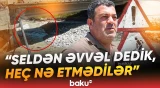 "Bağlamışdılar ki, gediş-gəliş olmasın" | Körpü uçdu, rayon mərkəzi ilə əlaqə kəsildi - Baku TV