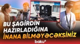 Sumqayıtda öz əlləri ilə dron düzəldən şagirdin inanılmaz uğuru | Özü də 5 km mənzilli... - Baku TV