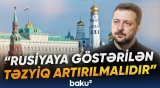 Zelenskidən Putinə cavab | "Rusiya müharibəni bitirmək istəmir" - Baku TV
