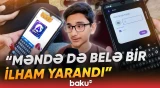 "Proqramı 2 həftəyə hazırladım" | 8-ci sinif şagirdi mesajlaşma platformasını yaradıb - Baku TV