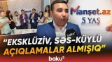 Ölkənin aparıcı xəbər portallarından olan Manşet.az 5 yaşını qeyd edir - Baku TV
