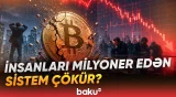 Bitkoində kəskin ucuzlaşma | Qiymət nə qədər enə bilər? - Baku TV