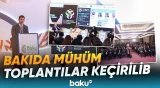 İslam İnkişaf Bankı Qrupunun 51-ci illik toplantıları | Bir sıra forumlar baş tutdu - Baku TV