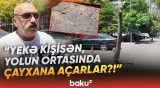 "Dedim, dibindən kəsin!" - Görülən iş sakinləri qəzəbləndirdi | "Çəkilişi bilən kimi..." - Baku TV