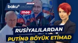 Putinin Rusiya üzrə reytinqi açıqlandı - Baku TV CANLI