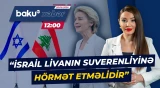 Avropa Komissiyasının sədrindən Yaxın Şərqdəki münaqişə ilə bağlı açıqlama - Baku TV CANLI