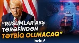 Tramp ABŞ-İran memorandumuna şərt qoydu | ABŞ boğazda ödənişləri bərpa edəcək? - Baku TV