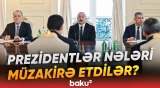 Prezident İlham Əliyevin Sərdar Berdiməhəmmədov ilə geniş tərkibdə görüşü baş tutdu - Baku TV