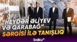 Azərbaycan və Türkmənistan prezidentləri Şuşada "Heydər Əliyev və Qarabağ" sərgisi ilə tanış oldular