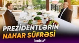 Azərbaycan və Türkmənistan prezidentləri Şuşada birgə nahar etdilər - Baku TV