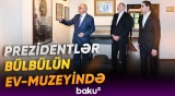 İlham Əliyev və Sərdar Berdiməhəmmədov Şuşada Bülbülün ev-muzeyində olublar - Baku TV