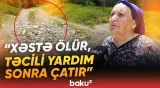 Bu yolun halını görənlər geriyə qayıdır | “Xəstə anamı 5 nəfərlə qucağımıza alıb apardıq” - Baku TV