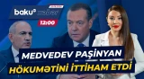Medvedevdən Ermənistana daha bir sərt xəbərdarlıq - Baku TV CANLI