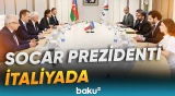 Rövşən Nəcəf Culyo Tremonti ilə görüşüb | Azərbaycan-İtaliya enerji əməkdaşlığı - Baku TV