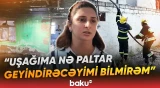 Hacıqabulda fərdi yaşayış evi yanaraq külə döndü | "Evdən bir gəlin və uşaq çıxıb" - Baku TV