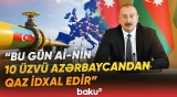 Azərbaycanın qaz ixracının yarısı Aİ-yə üzv dövlətlərin payına düşür | İlham Əliyev - Baku TV