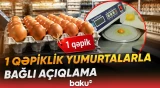 AQTA ucuz qiymətə satılan yumurtalarla bağlı məsələyə aydınlıq gətirib - Baku TV