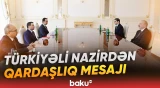 Türkiyənin ədliyyə naziri Akın Gürlek Prezident İlham Əliyevin qəbulunda - Baku TV