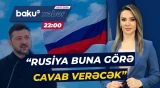 "Ukrayna ədalətli sülhün tərəfdarıdır" | Zelenskidən sərt mesaj - Baku TV CANLI