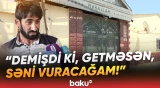 "Səbəbsiz olmayıb ki..." | Bakıda kişi niyə qəsdən qonşusunun üzərindən maşınla keçdi? - Baku TV