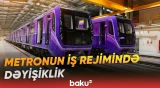 Bakı metrosu gücləndirilmiş iş rejimində fəaliyyət göstərəcək - Baku TV