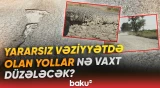 Ağsuda yol problemi: Rayon sakinləri uzun müddət davam edən problemdən şikayətçidir - Baku TV