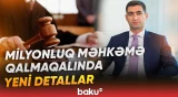 İş adamı Taleh Heydərovun ifadəsi prosesdə elan edilib - Baku TV