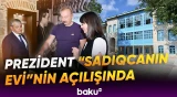 Prezident Şuşadakı tarix-memarlıq abidəsi “Sadıqcanın evi”nin açılışında iştirak edib - Baku TV