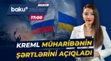 Rusiya-Ukrayna müharibəsinin taleyi ilə bağlı Kremldən diqqətçəkən açıqlama gəldi - Baku TV CANLI