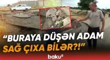 “Kəlləmayallaq gedəcək o yana...” | Sakinlər qorxu içində | “Altı yoxdur, uçub-gedib!” - Baku TV