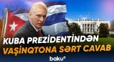Dövlət başçısı Kubanın dünya üçün təhlükə olmadığını vurğulayıb - Baku TV