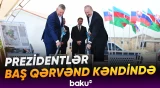 Azərbaycan və Slovakiya prezidentləri Ağdamda | Baş Qərvənddə hansı işlər görülüb? - Baku TV