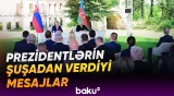 Azərbaycan və Slovakiya prezidentləri mətbuata bəyanatlarla çıxış etdilər - Baku TV