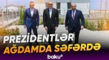 Azərbaycan və Slovakiya prezidentləri Baş Qərvənd kəndində görülən işlərlə tanış olublar - Baku TV